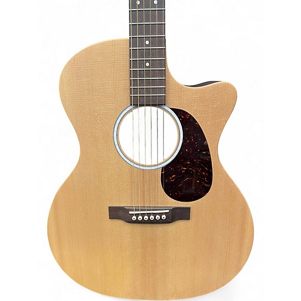 Used Martin GPC-X2E Natural Acoustic Electric Guitar