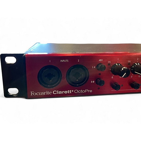 Used 2022 Focusrite CLARETT+ OCTOPRE Microphone Preamp