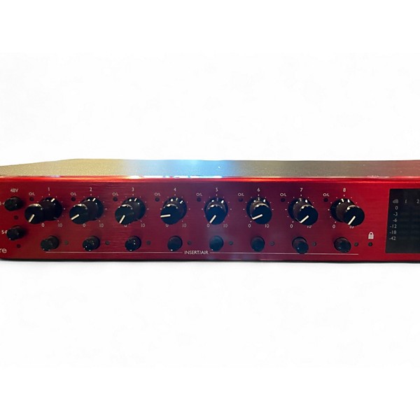 Used 2022 Focusrite CLARETT+ OCTOPRE Microphone Preamp