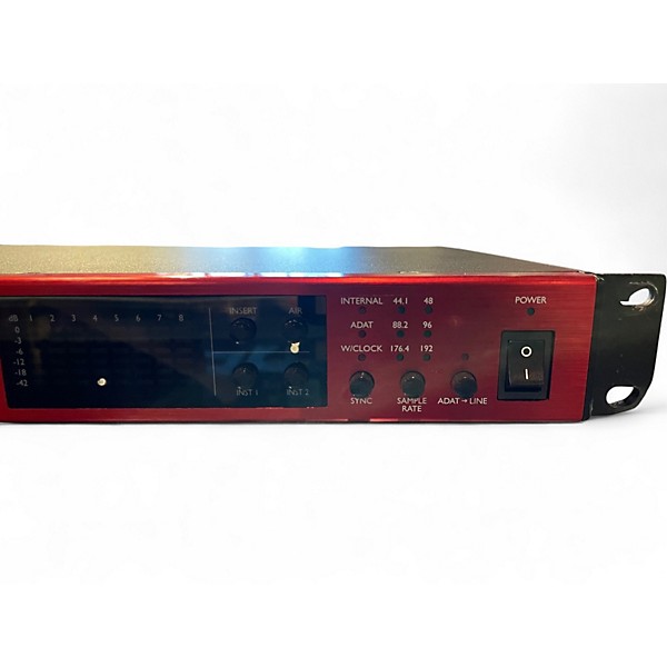 Used 2022 Focusrite CLARETT+ OCTOPRE Microphone Preamp