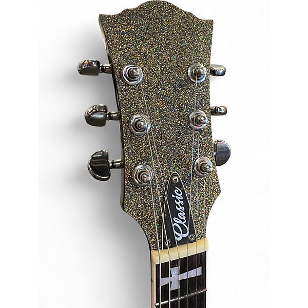 Used Firefly Classic Black Solid Body Electric Guitar