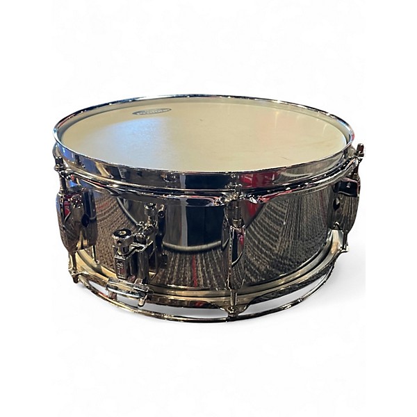 Used Pearl 12X5 Firecracker Snare Silver Drum
