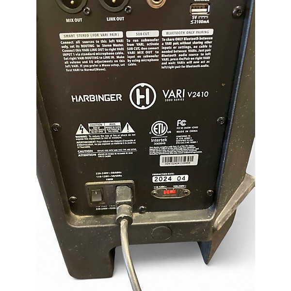 Used Harbinger V2410 Keyboard Amp