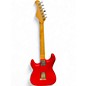 Used Excel STRATOCASTER Red Solid Body Electric Guitar