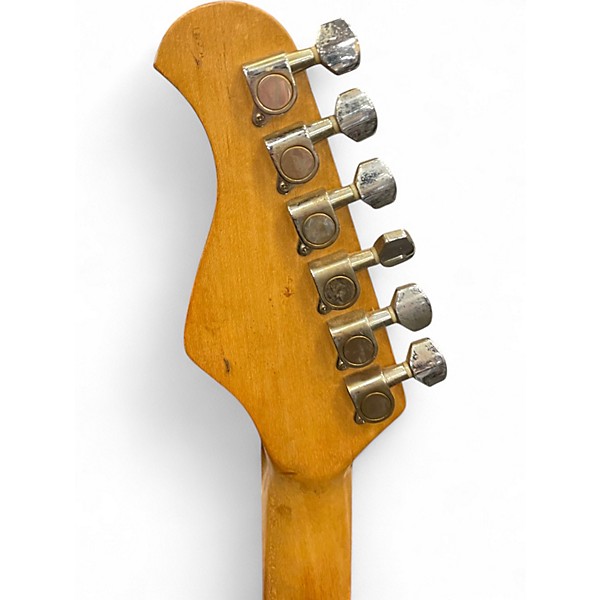Used Excel STRATOCASTER Red Solid Body Electric Guitar