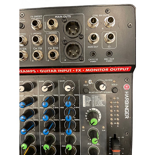 Used Harbinger LV12 Powered Mixer