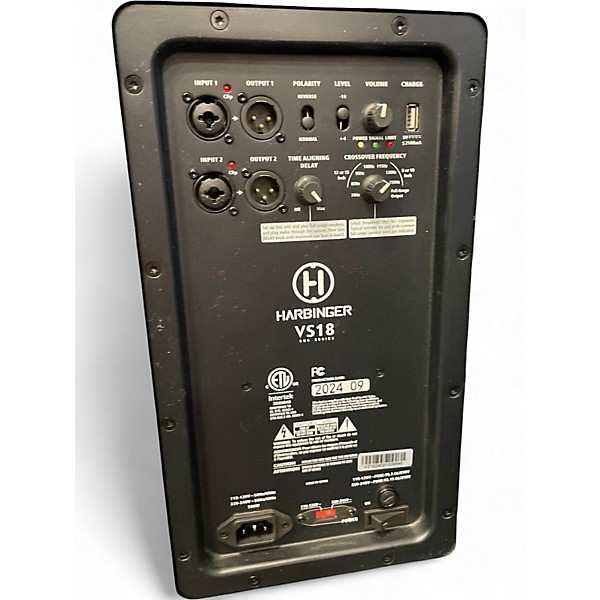 Used Harbinger VS18 Bass Power Amp