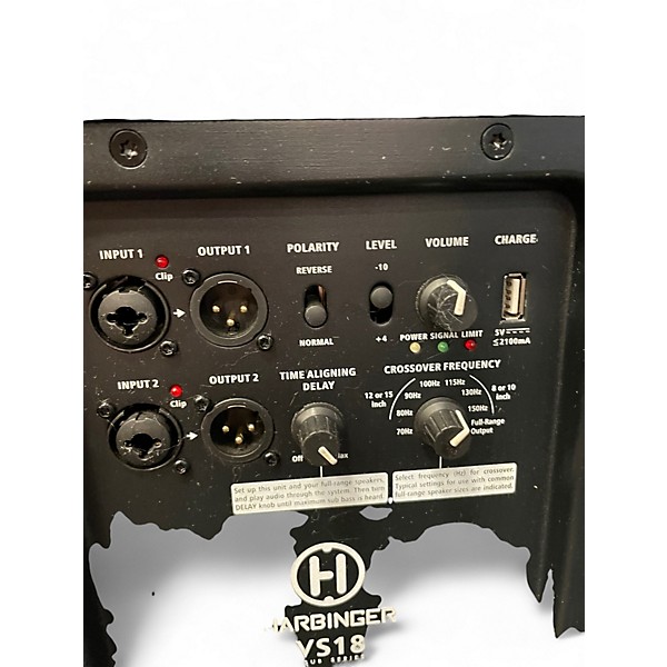 Used Harbinger VS18 Bass Power Amp