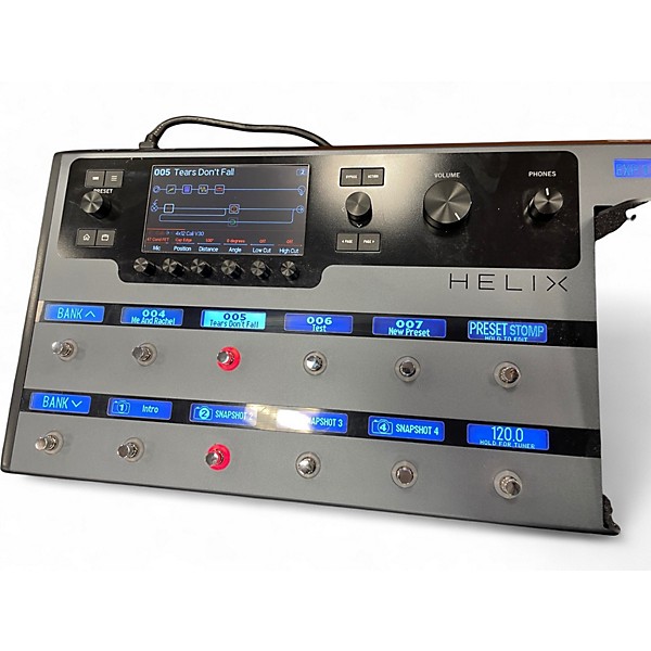 Used Line 6 Helix Floor Space Gray Effect Processor