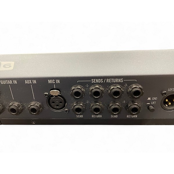 Used Line 6 Helix Floor Space Gray Effect Processor