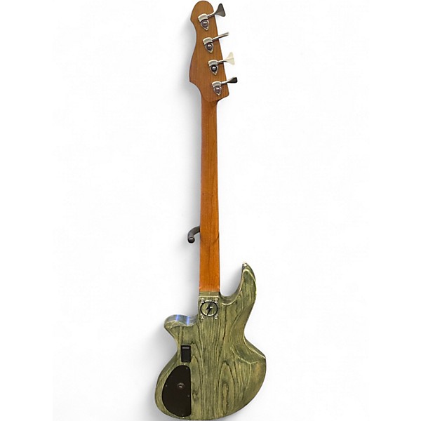 Used Warmoth Z BASS Ocean Blue Electric Bass Guitar