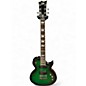 Used ESP LTD EC330FM GREEN BURST Solid Body Electric Guitar
