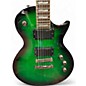 Used ESP LTD EC330FM GREEN BURST Solid Body Electric Guitar