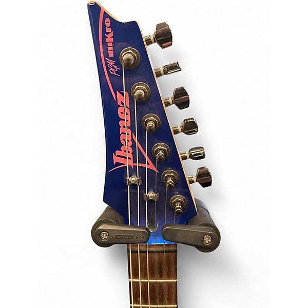 Used Ibanez PGMM11 Paul Gilbert Signature miKro Jewel Blue Electric Guitar