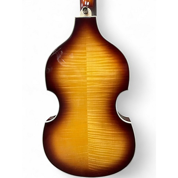 Used Hofner contemporary bbass Sunburst Electric Bass Guitar