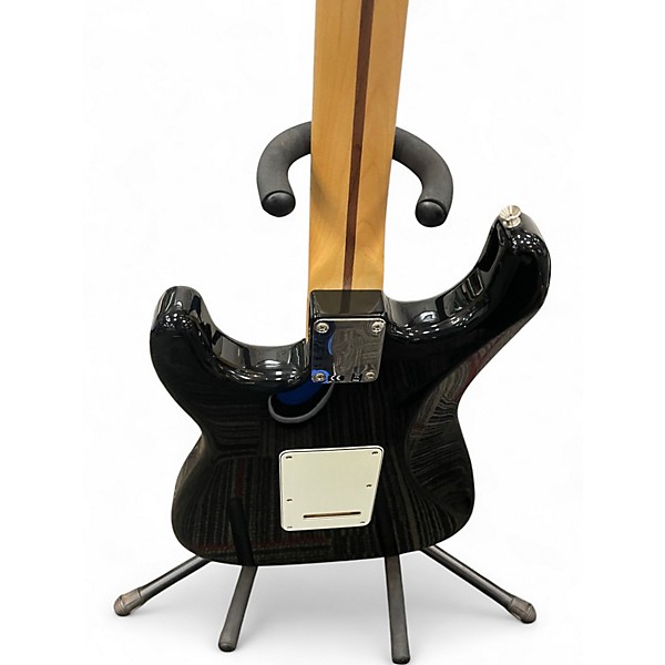 Used Fender Player Stratocaster Black Solid Body Electric Guitar