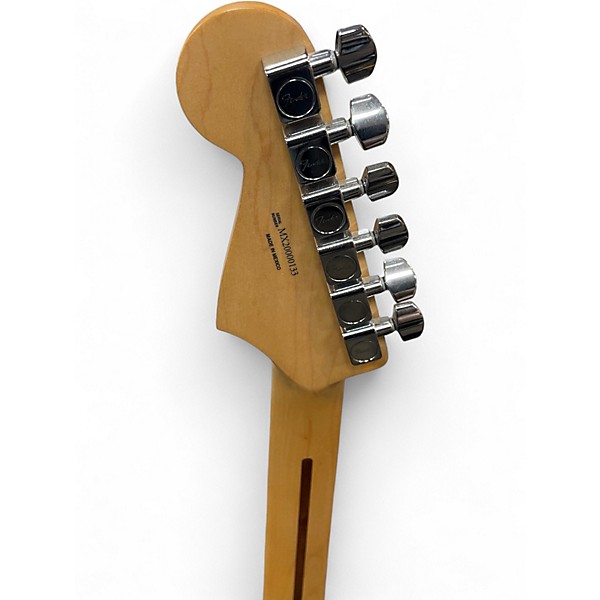 Used Fender Player Stratocaster Black Solid Body Electric Guitar