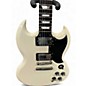 Used Epiphone G400 Custom Shop White Solid Body Electric Guitar