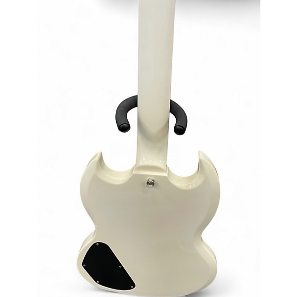 Used Epiphone G400 Custom Shop White Solid Body Electric Guitar