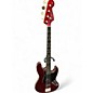 Used Fender Aerodyne Jazz Bass Candy Apple Red Electric Bass Guitar thumbnail