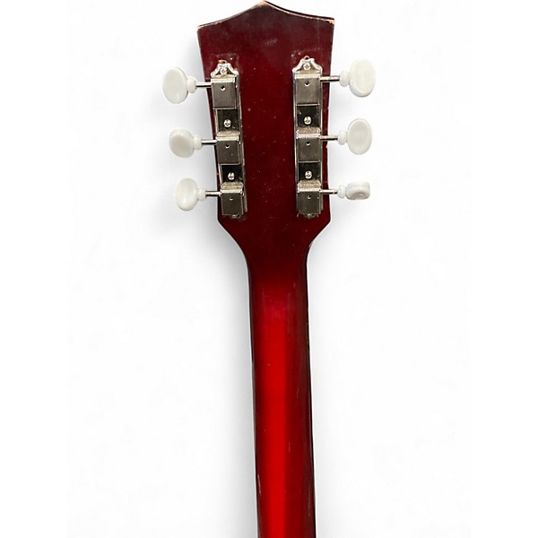 Used Harmony ROCKET REDBURST Hollow Body Electric Guitar