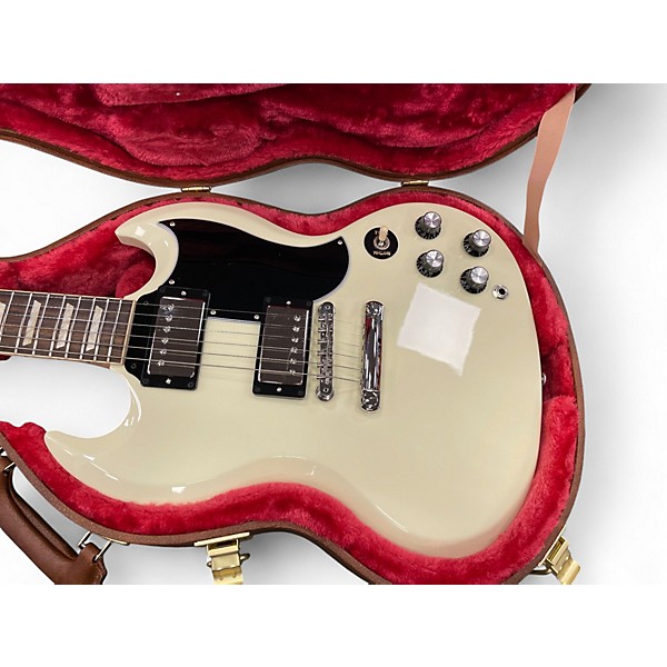 Used Gibson SG 65 STANDARD WHITE Solid Body Electric Guitar