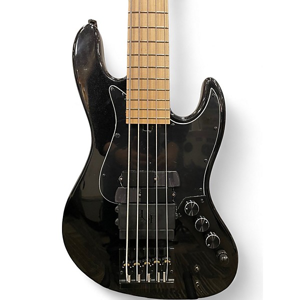 Used The Low End MAGNUM 5 Black Electric Bass Guitar