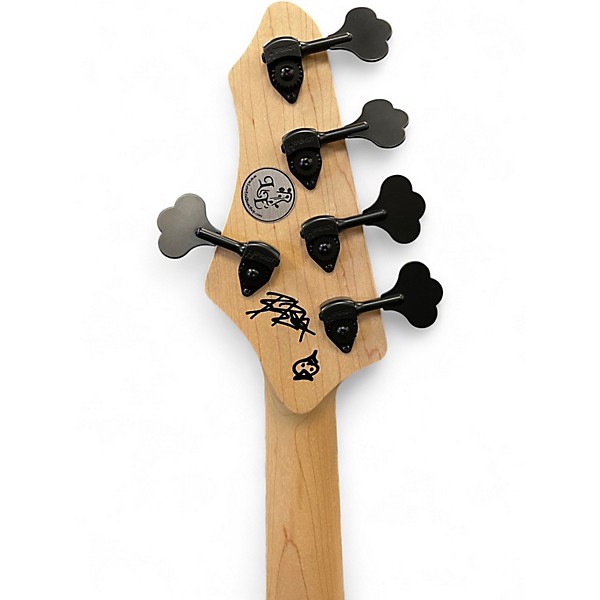 Used The Low End MAGNUM 5 Black Electric Bass Guitar