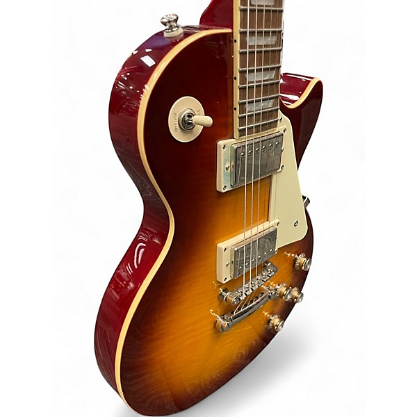 Used Epiphone Les Paul Standard 1950s Washed Cherry Sunburst Solid Body Electric Guitar