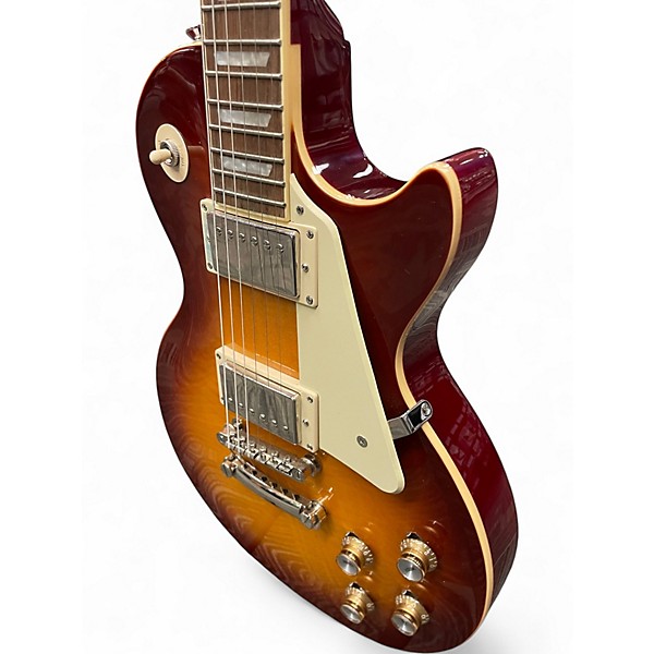 Used Epiphone Les Paul Standard 1950s Washed Cherry Sunburst Solid Body Electric Guitar
