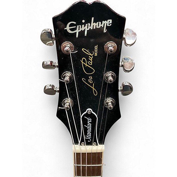 Used Epiphone Les Paul Standard 1950s Washed Cherry Sunburst Solid Body Electric Guitar