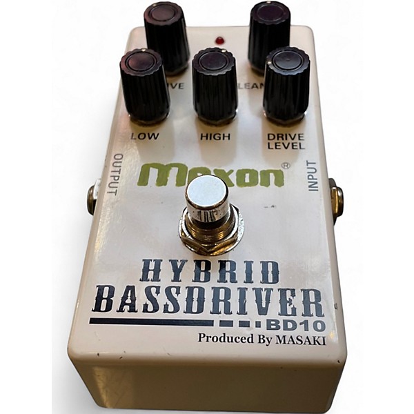 Used Maxon HYBRID BASSDRIVE Effect Pedal