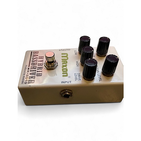 Used Maxon HYBRID BASSDRIVE Effect Pedal