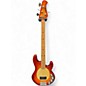 Used 2000s Ernie Ball Music Man Stingray H Autumn burst sparkle Electric Bass Guitar thumbnail