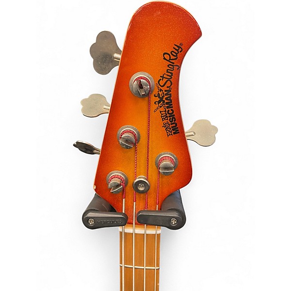Used 2000s Ernie Ball Music Man Stingray H Autumn burst sparkle Electric Bass Guitar