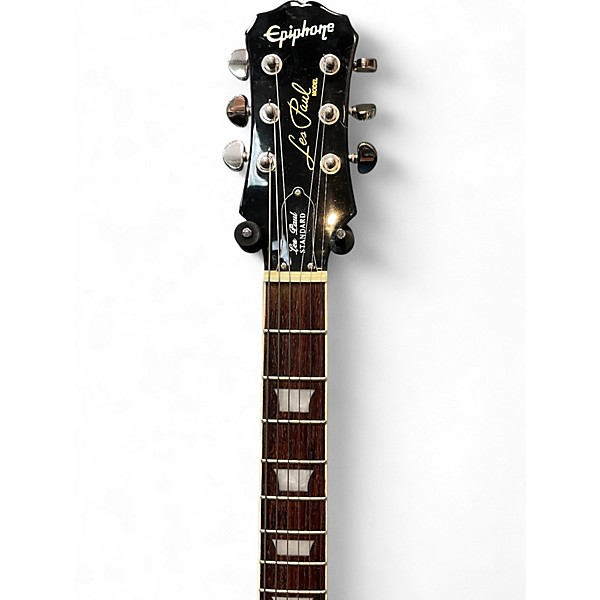Used Epiphone Les Paul Standard Black Solid Body Electric Guitar