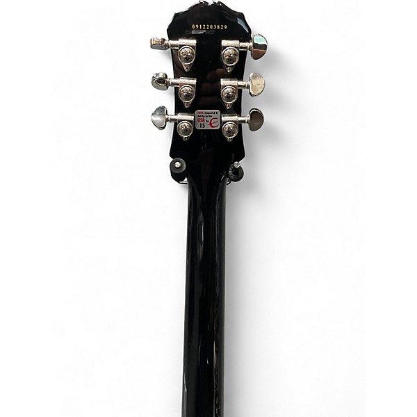 Used Epiphone Les Paul Standard Black Solid Body Electric Guitar