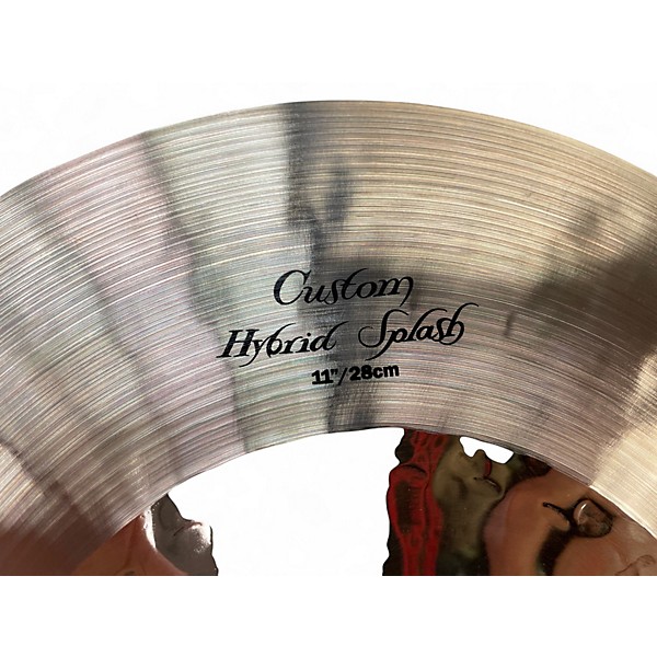 Used Zildjian 11in K Custom Hybrid Splash Cymbal