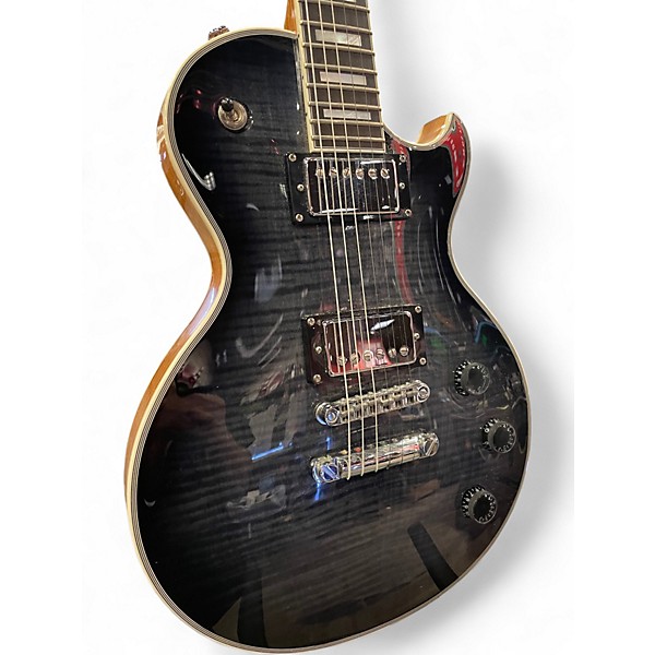 Used Schecter Guitar Research SOLO 2 CUSTOM GRAY Solid Body Electric Guitar