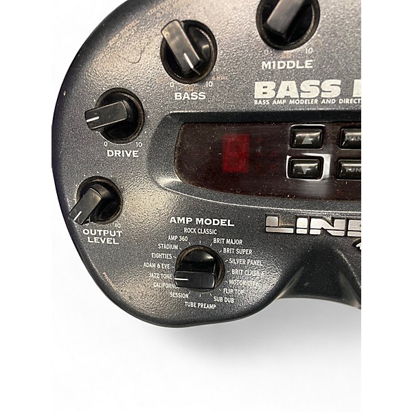 Used Line 6 Bass POD XT Bass Effect Pedal