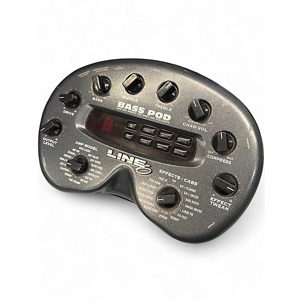 Used Line 6 Bass POD XT Bass Effect Pedal
