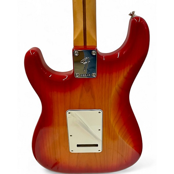 Used Fender Player II CHAMBERED ASH Cherry Sunburst Solid Body Electric Guitar