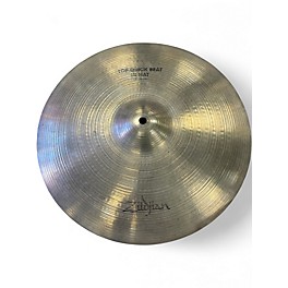 Used Zildjian 15in Quick Beat Hi Hat Pair Cymbal
