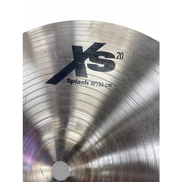 Used SABIAN 10in XS20 Splash Cymbal