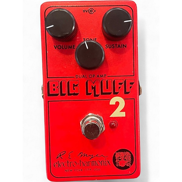 Used Electro-Harmonix BIG MUFF 2 Effect Pedal