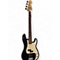 Used Squier p bass Black Electric Bass Guitar thumbnail