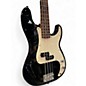 Used Squier p bass Black Electric Bass Guitar