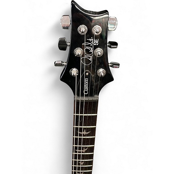 Used PRS SE Custom 24 GREEN Solid Body Electric Guitar