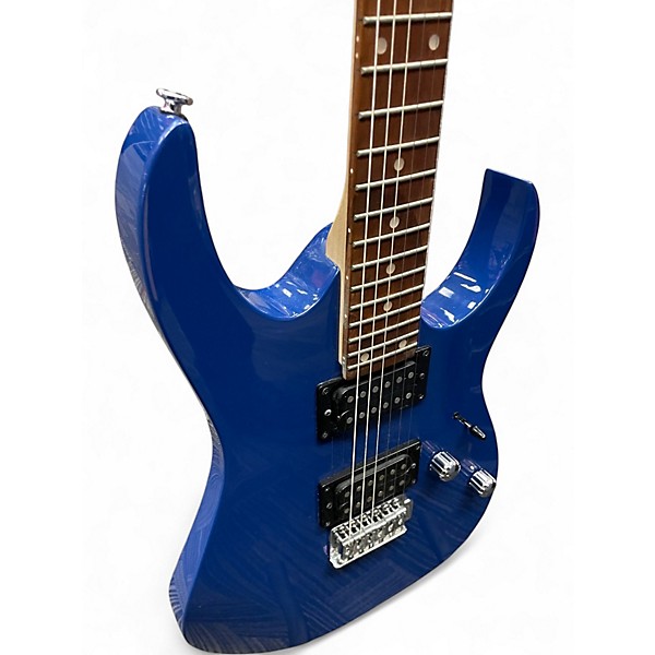 Used Ibanez RG220B Royal Blue Solid Body Electric Guitar