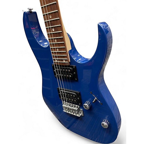 Used Ibanez RG220B Royal Blue Solid Body Electric Guitar
